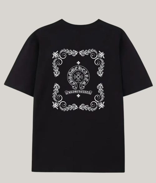 Gothic Filigree "Horseshoe" Oversized Tee