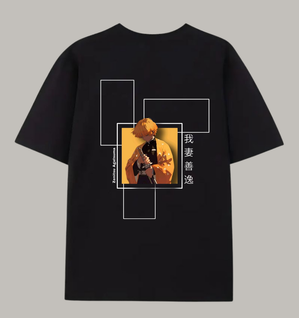 The "Zenitsu" Anime Graphic Streetwear Tee